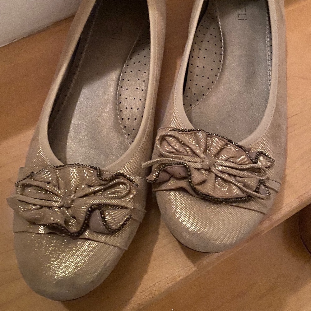 Size 11.5 Vaneli flats.